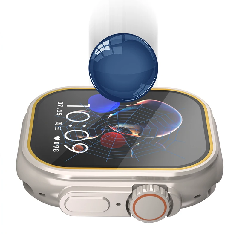 Tempered Glass for Apple Watch - Smartwatch Watches For Women avis et prix