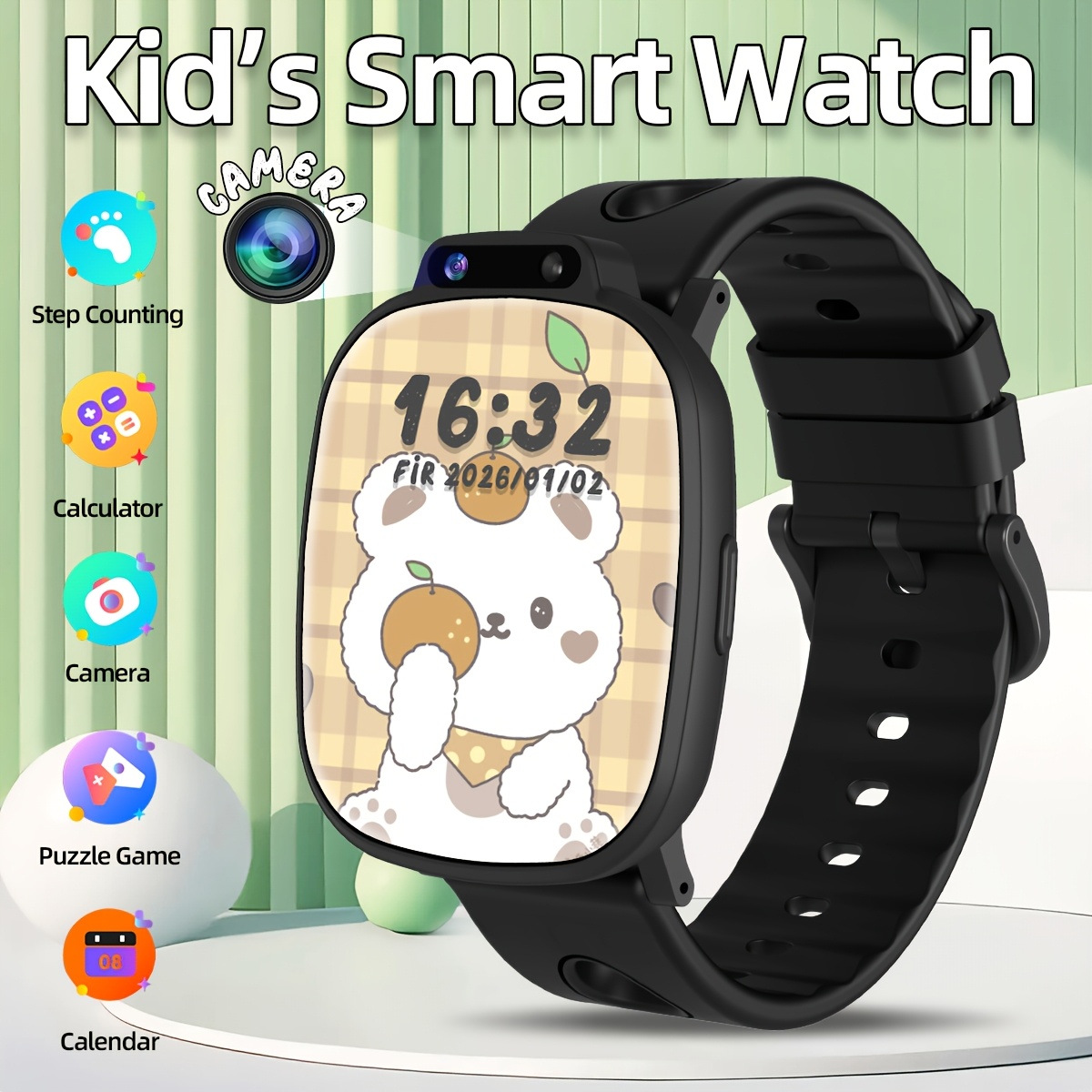 2026 New LAXASFIT Kids Camera  - Smartwatch Watches For 12 Year Old Boy avis et prix