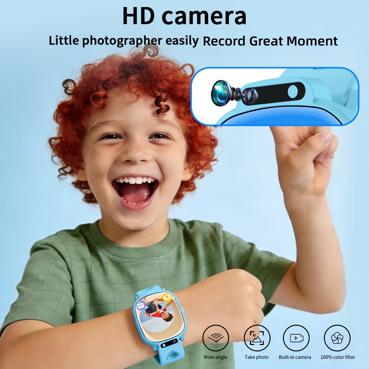2026 New LAXASFIT Kids Camera  - Smartwatch Watches For 12 Year Old Boy avis et prix