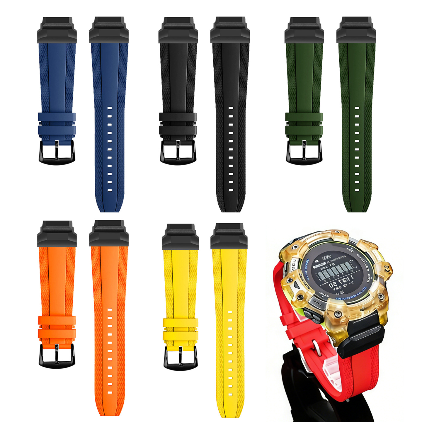 Modified Waterproof Fluorine R - Smartwatch Casio Watches For Men avis et prix
