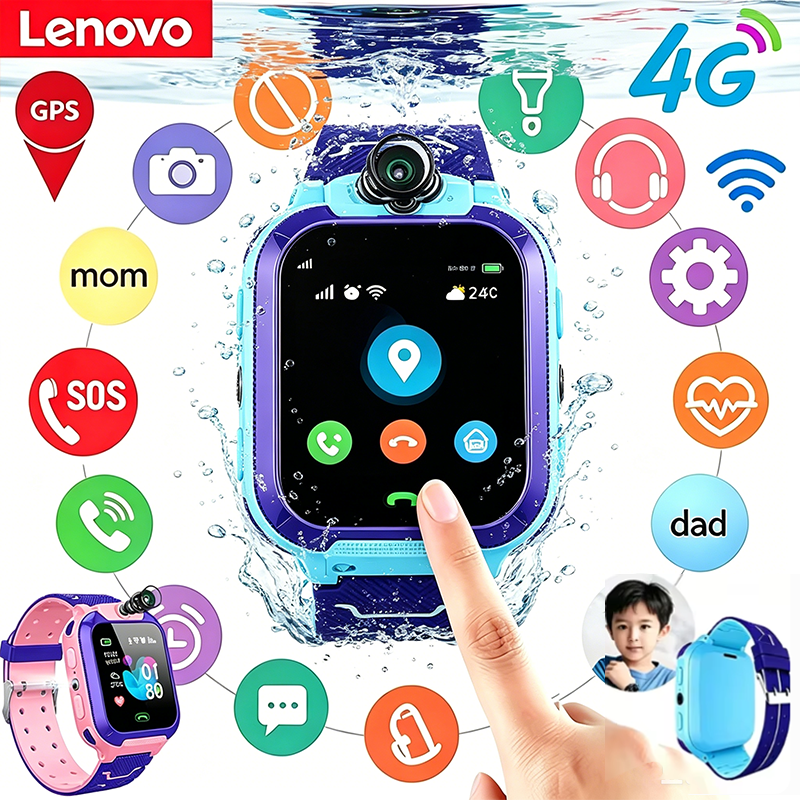 Lenovo 5G Waterproof Children  - Smartwatch Watches For 12 Year Old Boy avis et prix