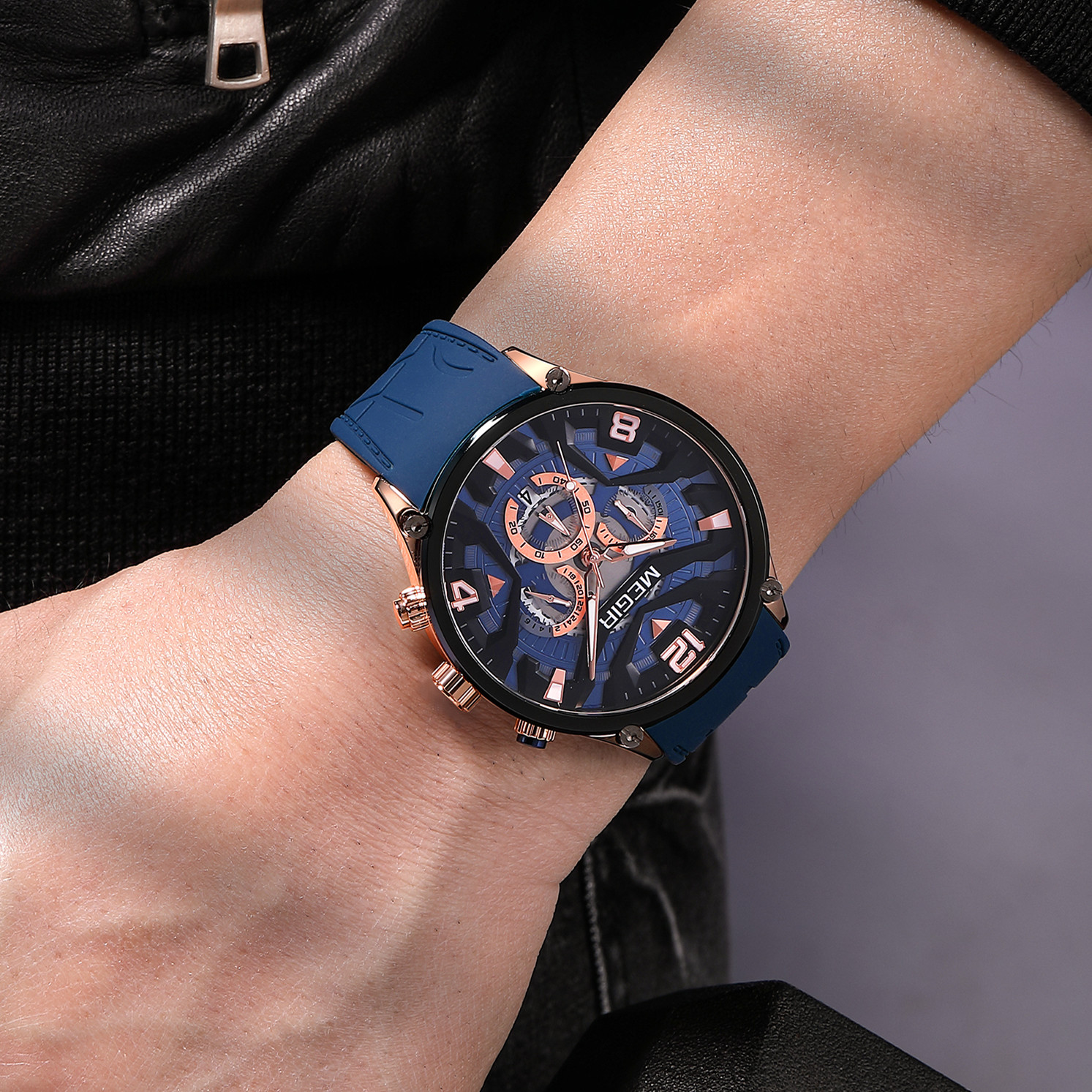 MEGIR Men's Sports Chronograph - Smartwatch Army Watches For Men avis et prix