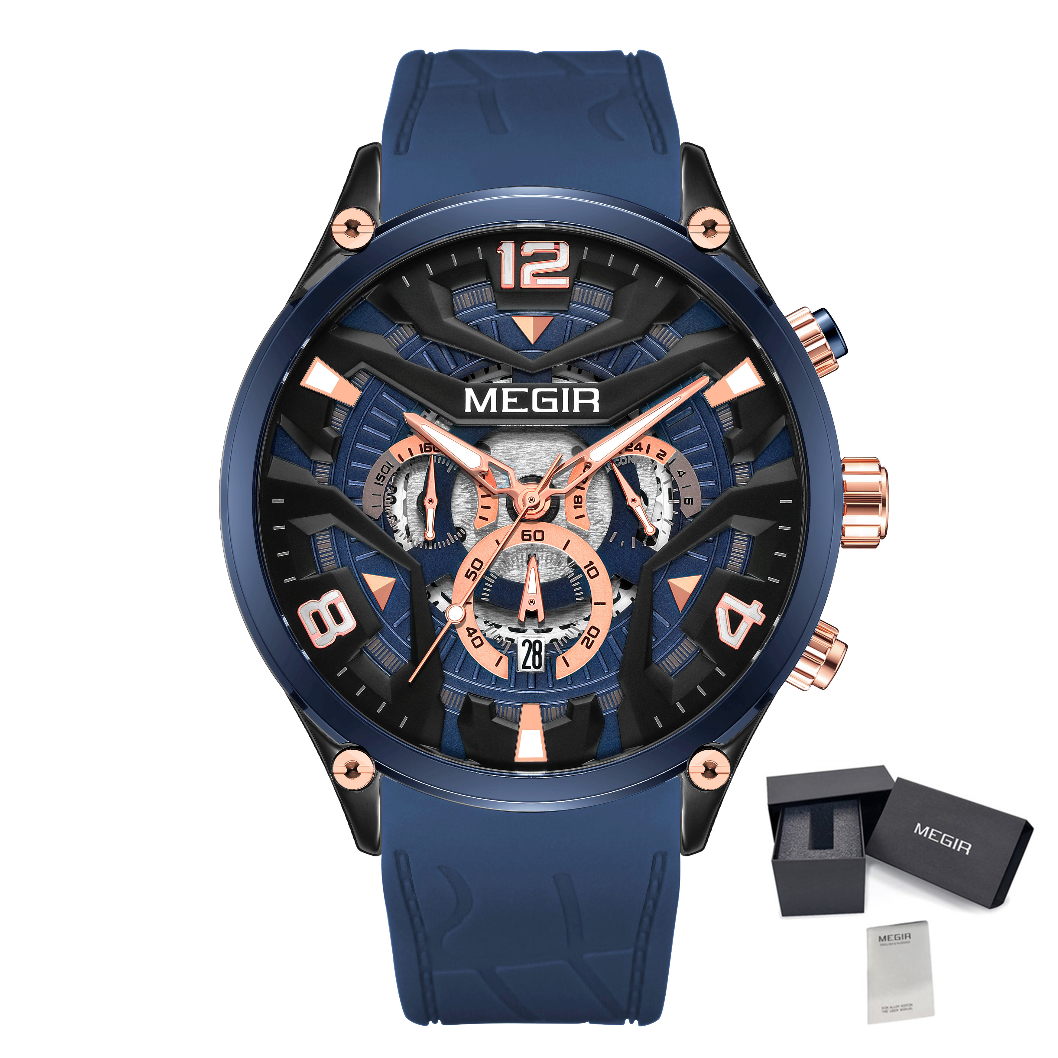 MEGIR Men's Sports Chronograph - Smartwatch Army Watches For Men avis et prix