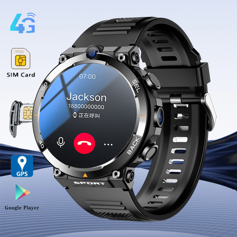New Google Play 1.39-inch 4G N - Smartwatch Rugged Watches For Men avis et prix