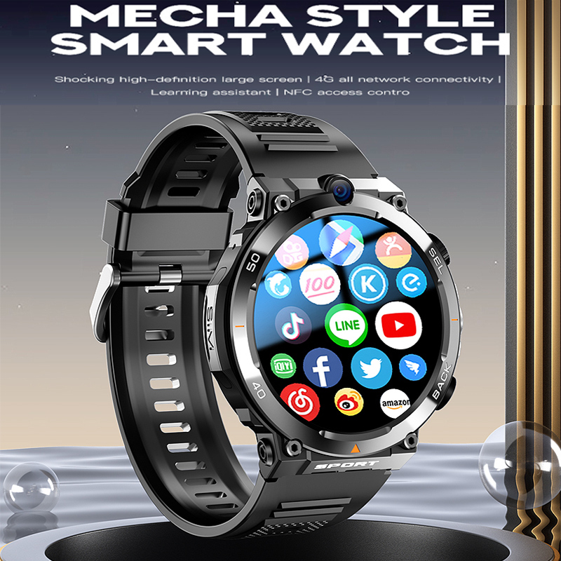 New Google Play 1.39-inch 4G N - Smartwatch Rugged Watches For Men avis et prix