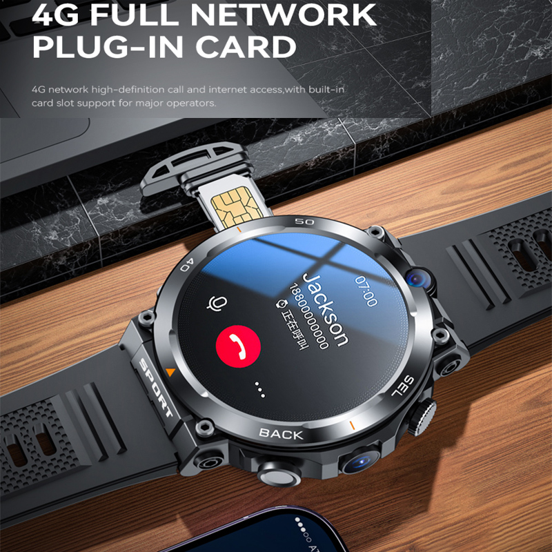 New Google Play 1.39-inch 4G N - Smartwatch Rugged Watches For Men avis et prix