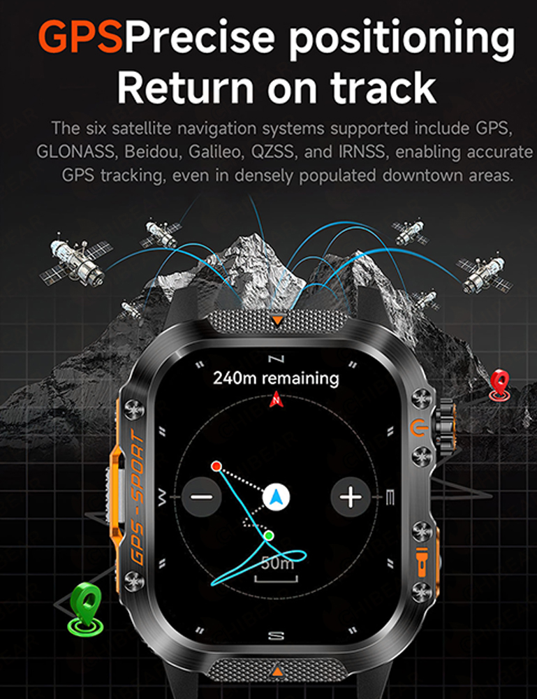 2025 New Military Outdoor Smar - Smartwatch New Watches 2025 avis et prix