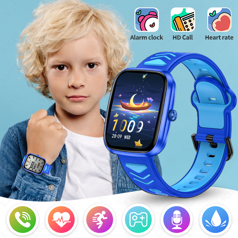 LIGE 2025 Kids Smart Watch Chi - Smartwatch Watches For 12 Year Old Boy avis et prix