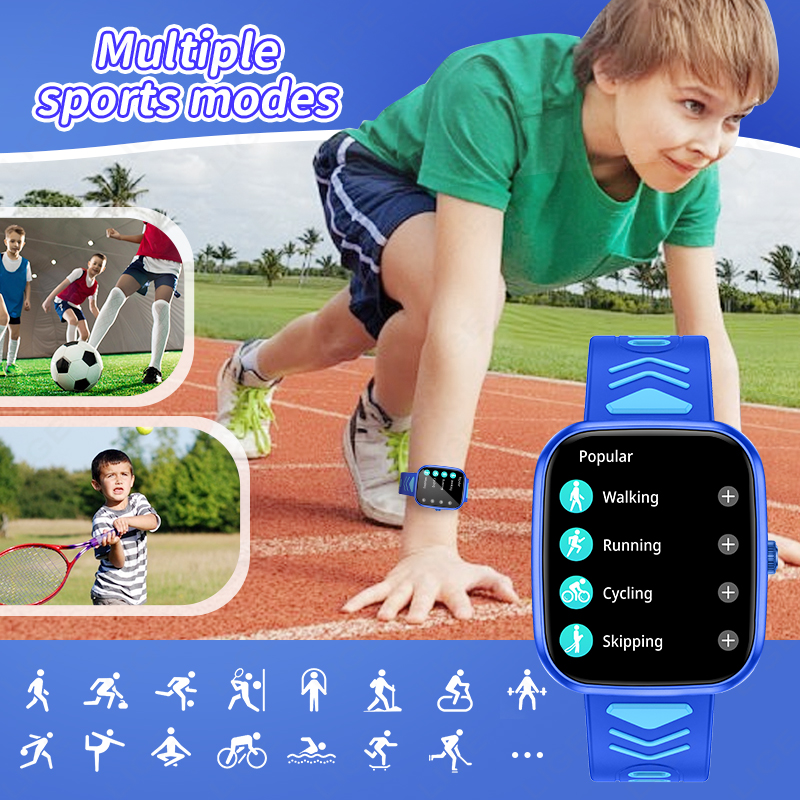 LIGE 2025 Kids Smart Watch Chi - Smartwatch Watches For 12 Year Old Boy avis et prix