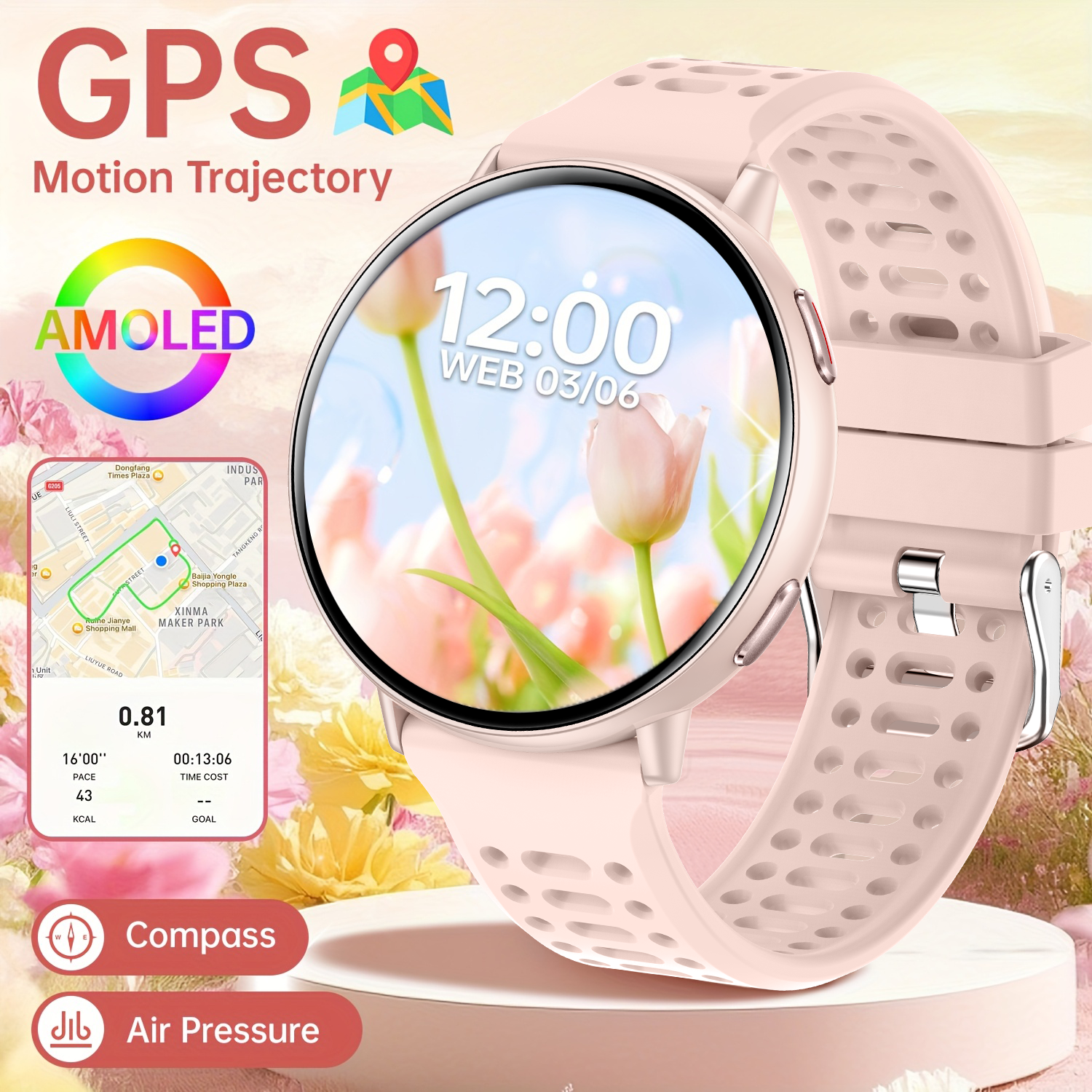 New hot GPS smartwatch 1.43 AM - Smartwatch New Watches 2025 avis et prix