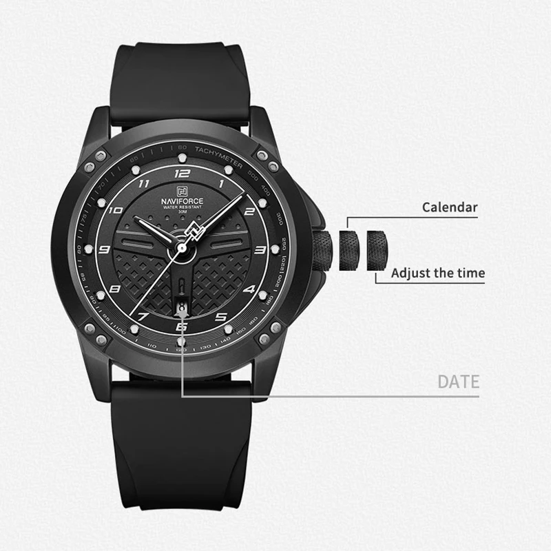 NAVIFORCE Brand Fashion Luxury - Smartwatch Army Watches For Men avis et prix