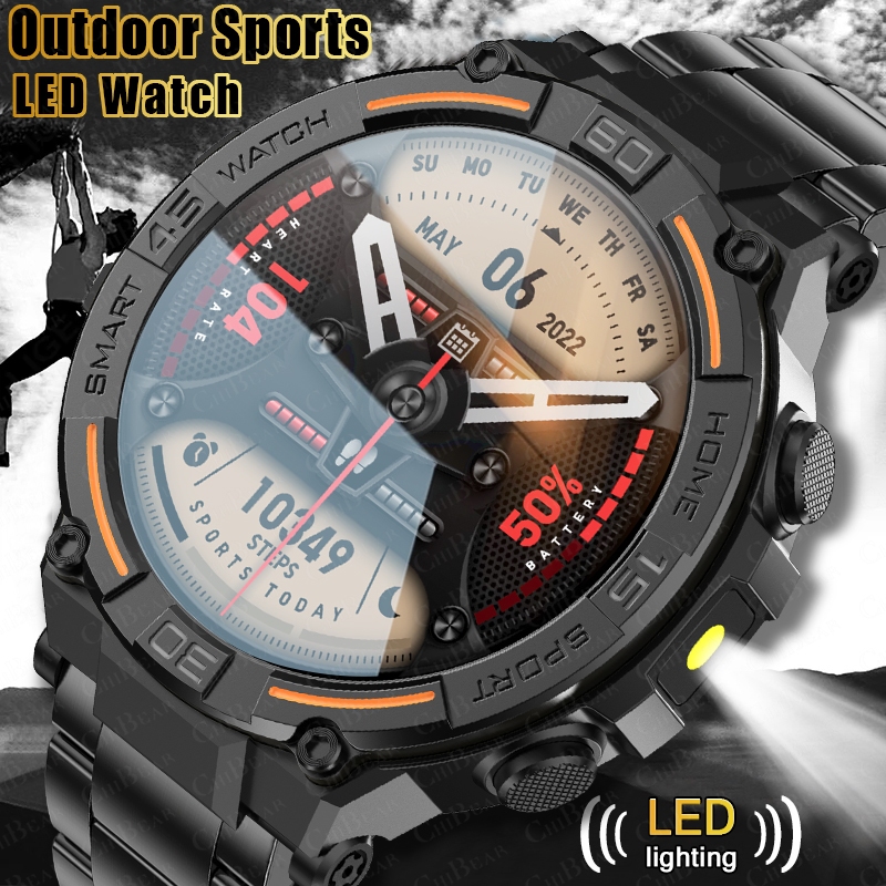 Outdoor Military Rugged Smartw - Smartwatch Rugged Watches For Men avis et prix