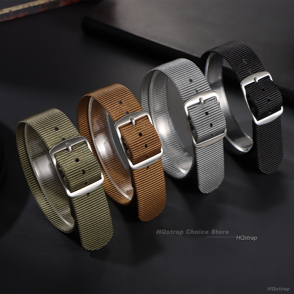 20mm Sport Nylon Watch Band fo - Smartwatch Army Watches For Men avis et prix