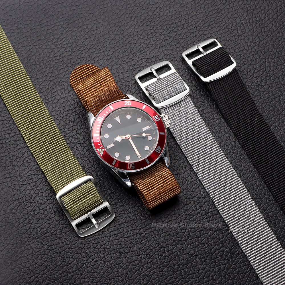 20mm Sport Nylon Watch Band fo - Smartwatch Army Watches For Men avis et prix
