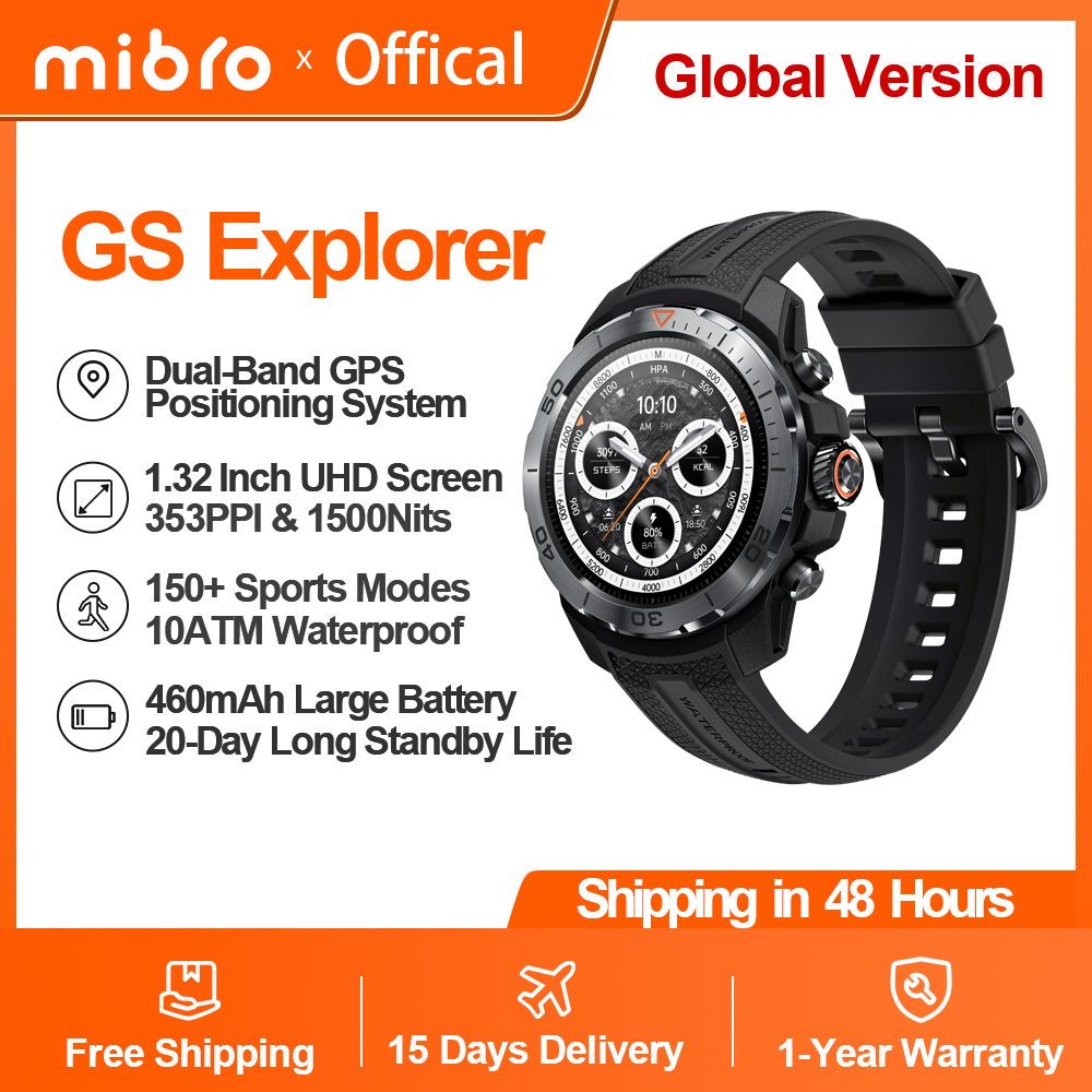 Mibro GS Explorer Smartwatch R - Smartwatch Rugged Watches For Men avis et prix