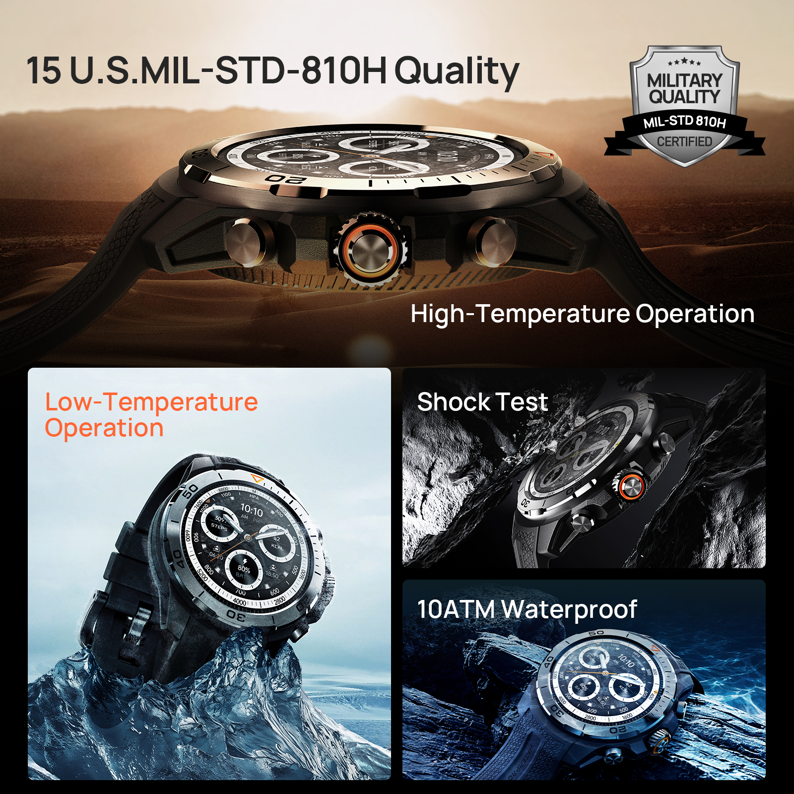 Mibro GS Explorer Smartwatch R - Smartwatch Rugged Watches For Men avis et prix