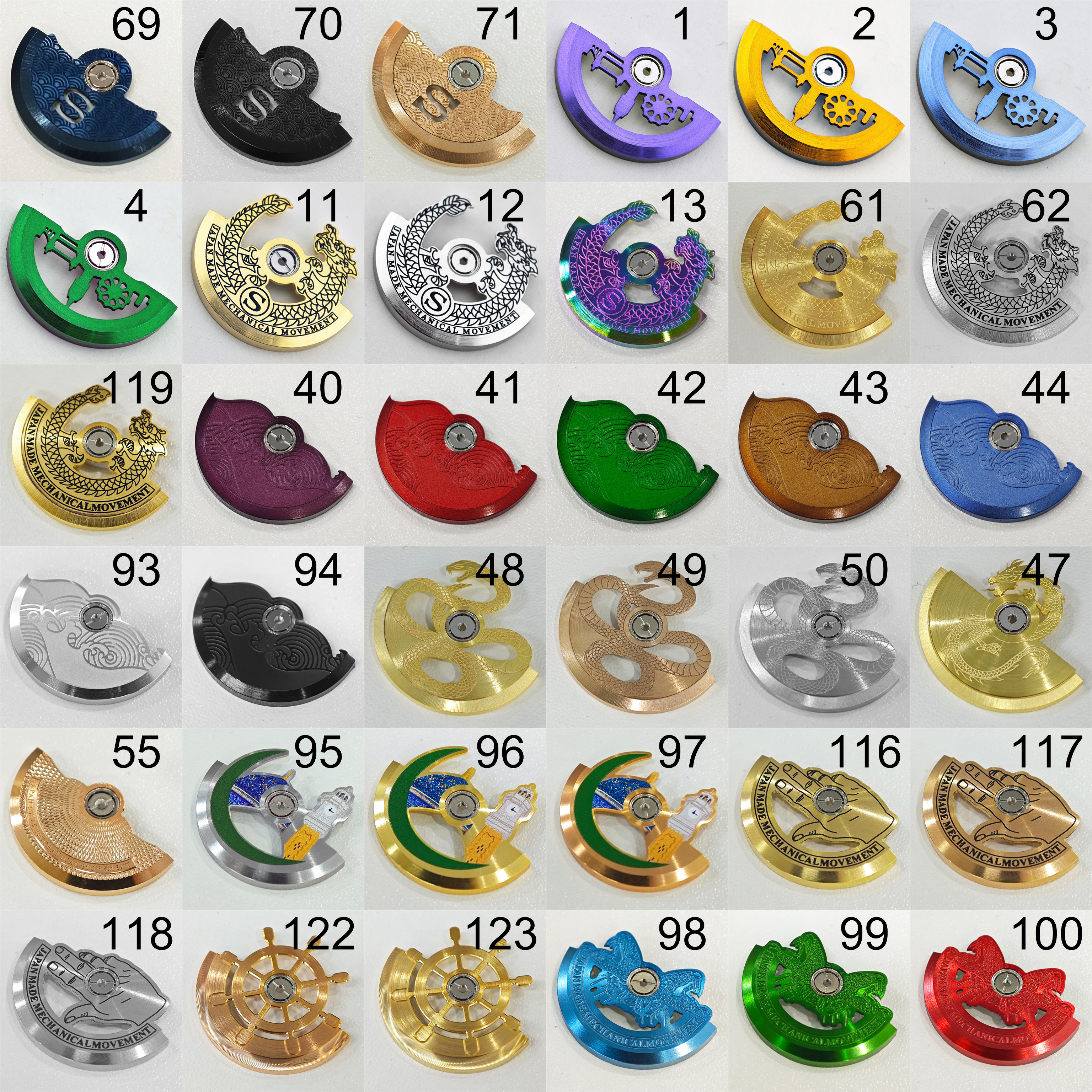 NH35 NH36 Watch Movements Cust - Watch Movement Rotor avis et prix