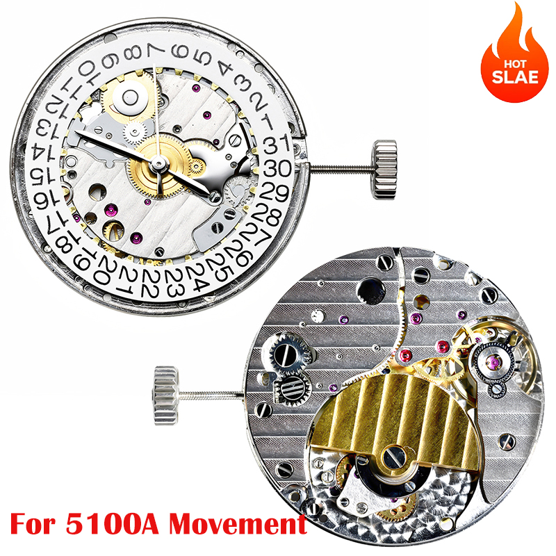35 Jewels Skeleton 5100A watch - Watch Movement Rotor avis et prix
