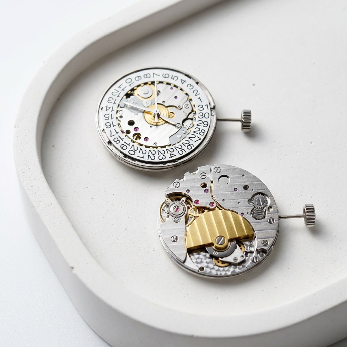 35 Jewels Skeleton 5100A watch - Watch Movement Rotor avis et prix
