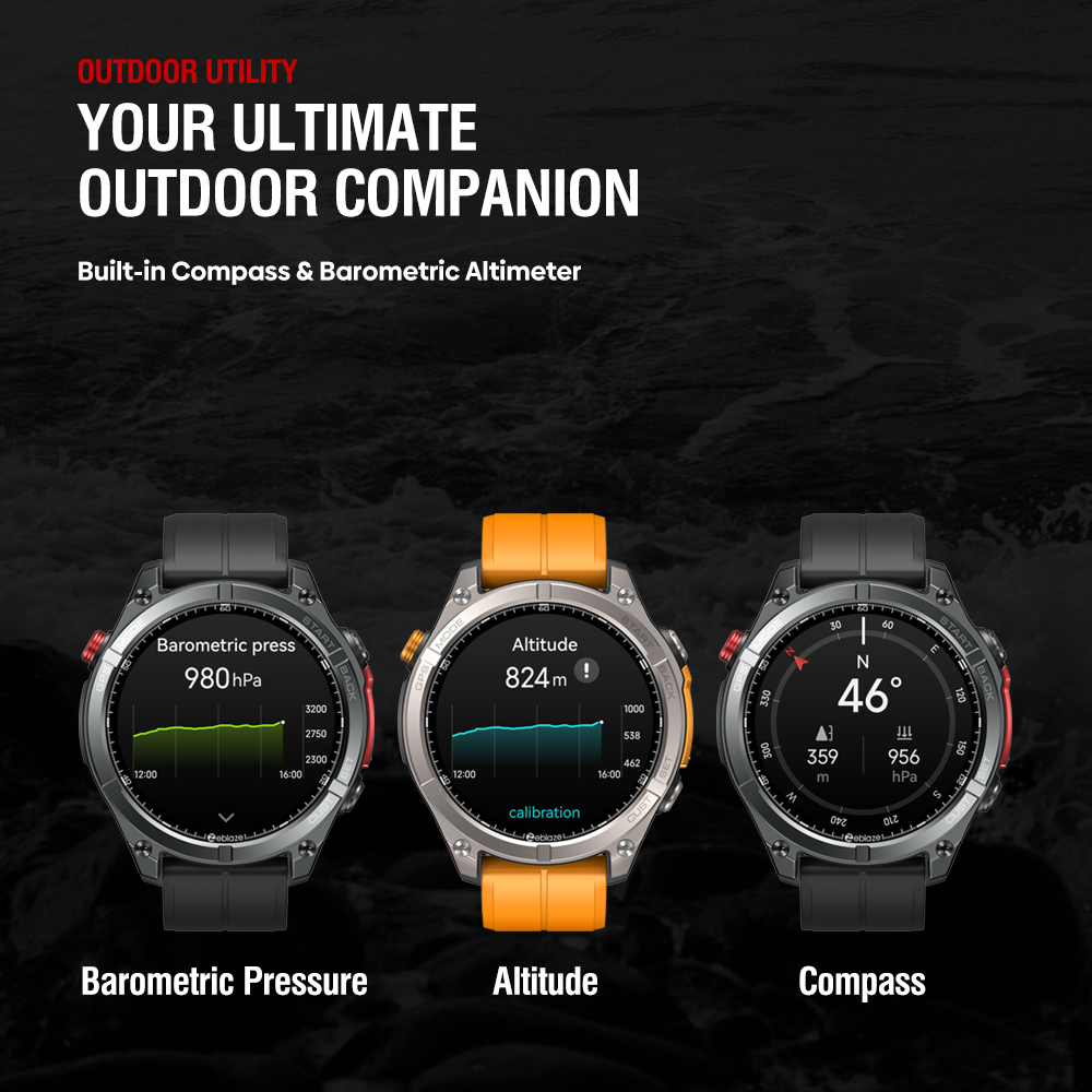 NEW Zeblaze Stratos 4 GPS Smar - Smartwatch New Watches 2025 avis et prix
