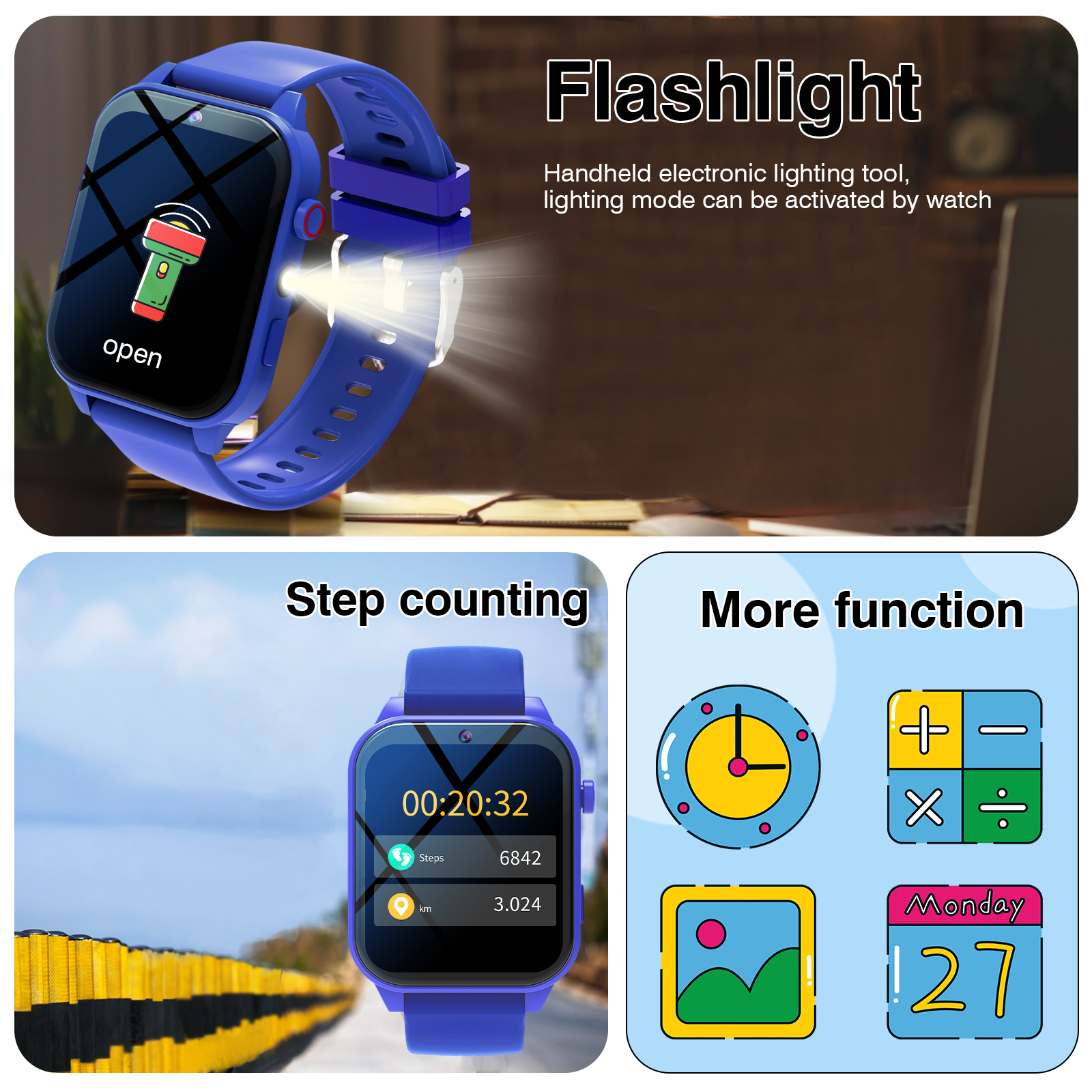 Kids′s Smart Watch 18 Games Ca - Smartwatch Watches For Children avis et prix
