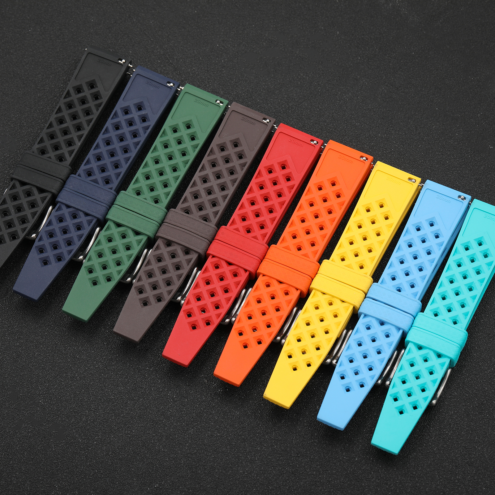 New Tropical FKM Watch Strap f - Citizen Watches Smartwatch avis et prix