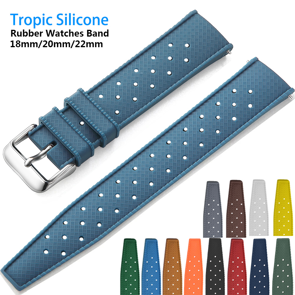 Tropical Silicone Watch Band Q - Citizen Watches Smartwatch avis et prix