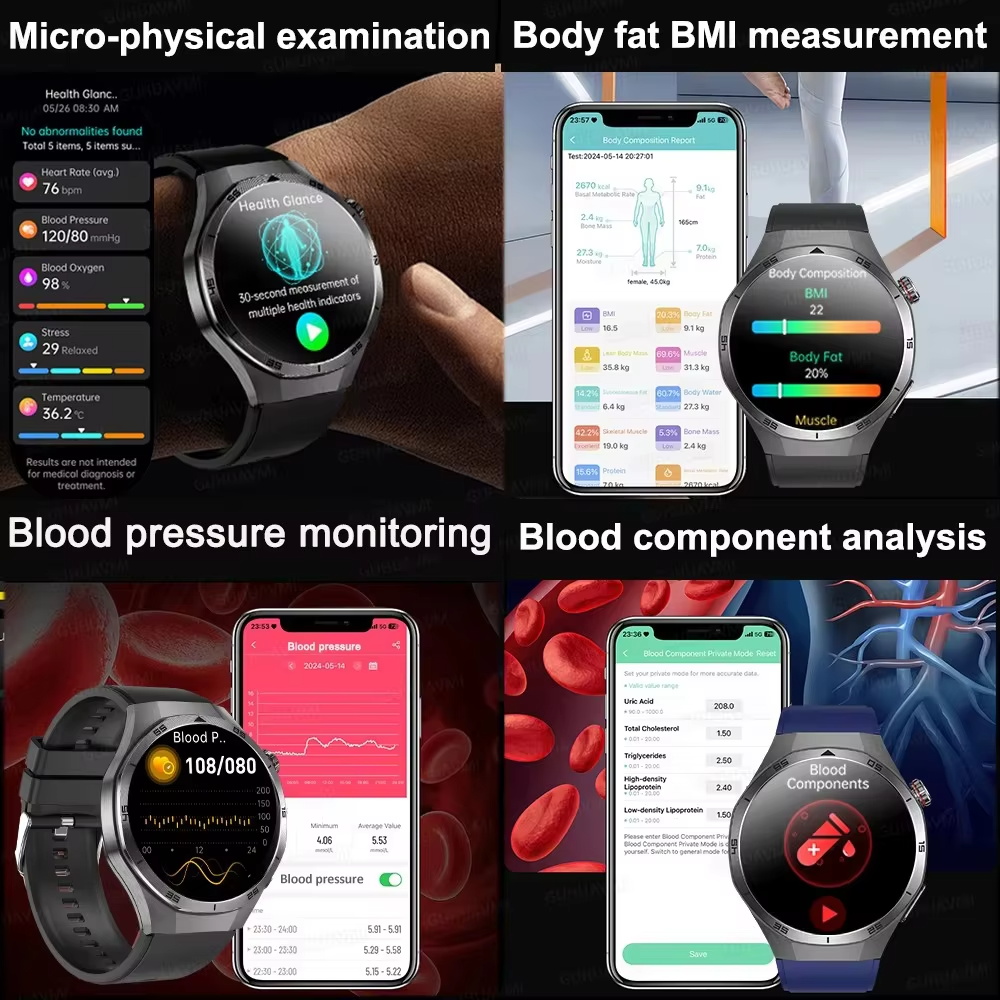 2026 New DT6 Pro Nursing level - Smartwatch New Watches 2025 avis et prix