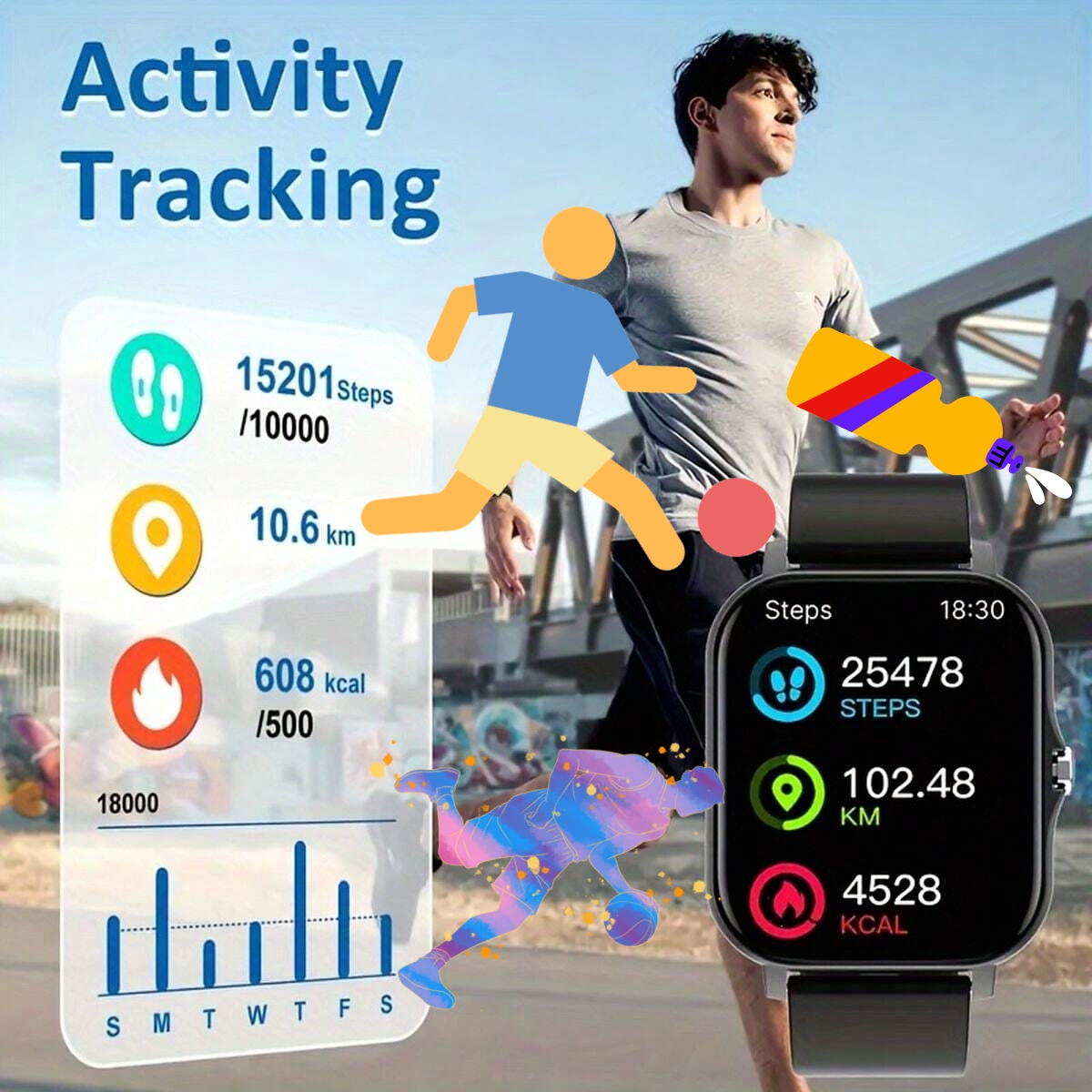 Smartwatch 2026 Man Smart Watc - Watch Smart Y68 avis et prix
