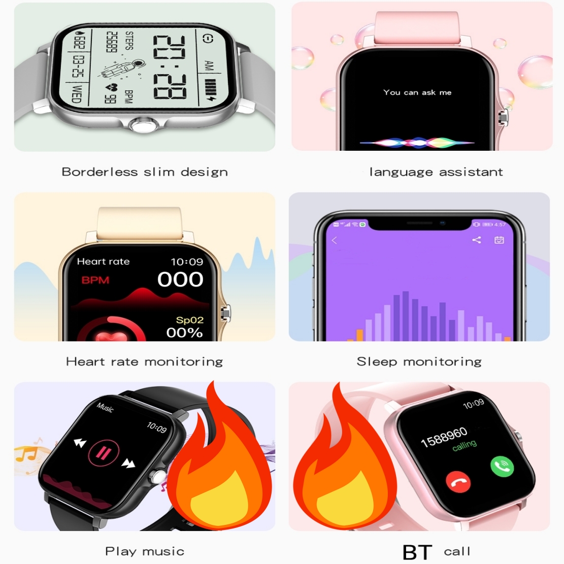 Smartwatch 2026 Man Smart Watc - Watch Smart Y68 avis et prix
