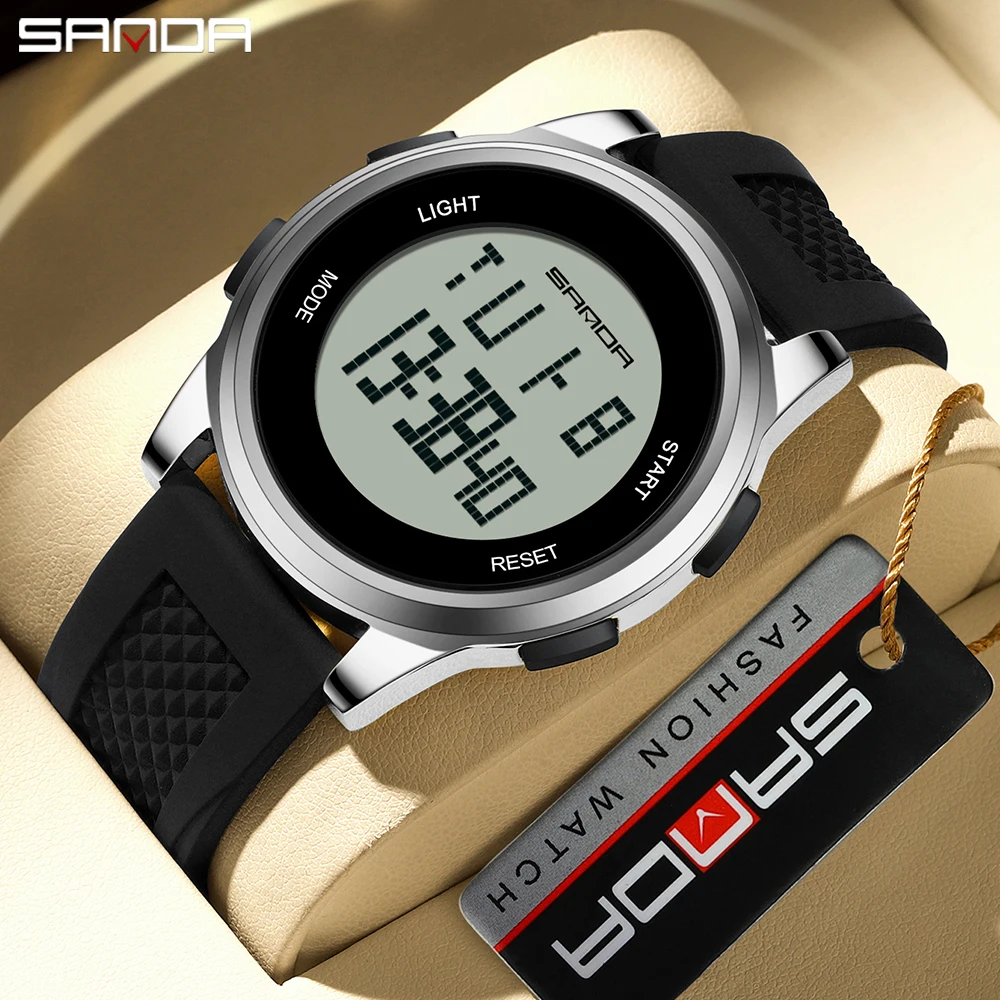SANDA 9067 Digital Watch Men M - Smartwatch Army Watches For Men avis et prix