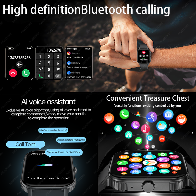 1000mAh Ultra Battery Sports S - Smartwatch Health Watches For Women avis et prix