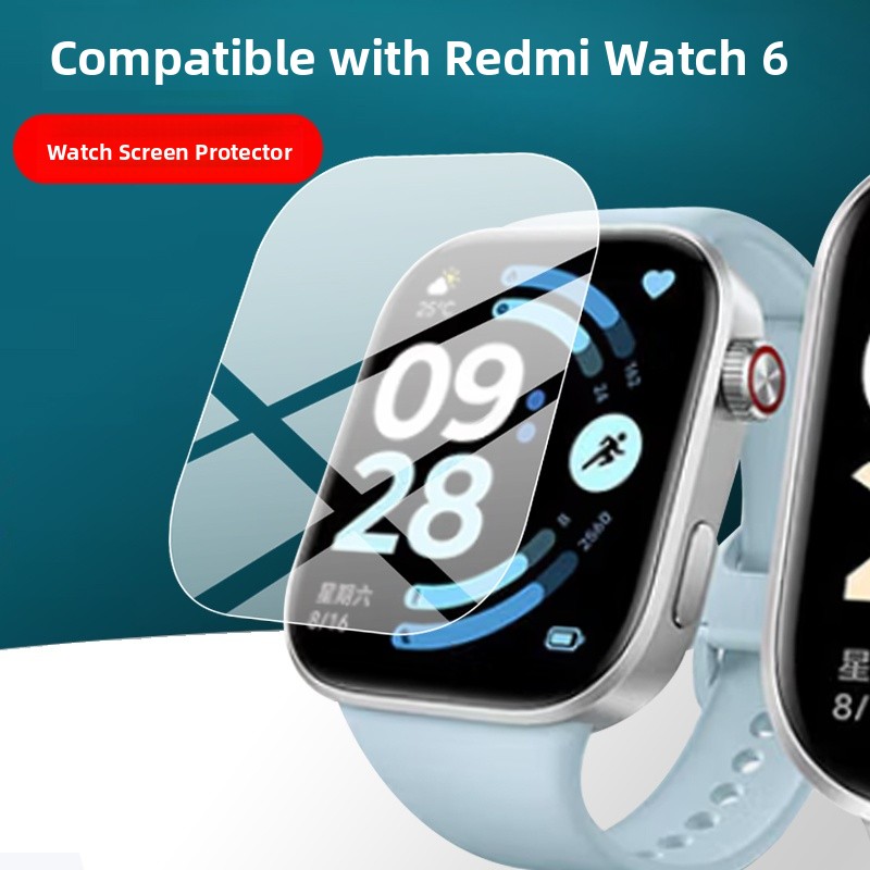 1-5PCS Hydrogel Protective Fil - Watch Redmi avis et prix