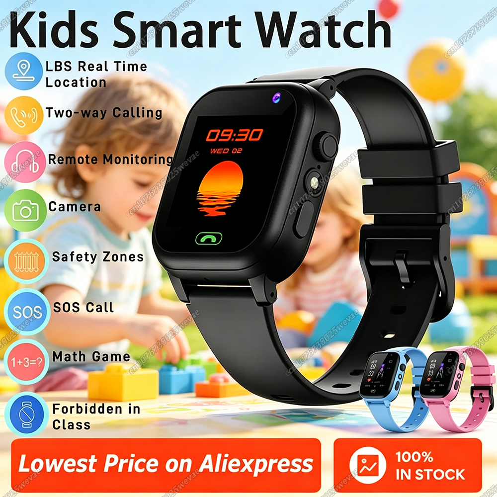 2026 New Kids Smart Watch 4G G - Smartwatch Watches For 12 Year Old Boy avis et prix