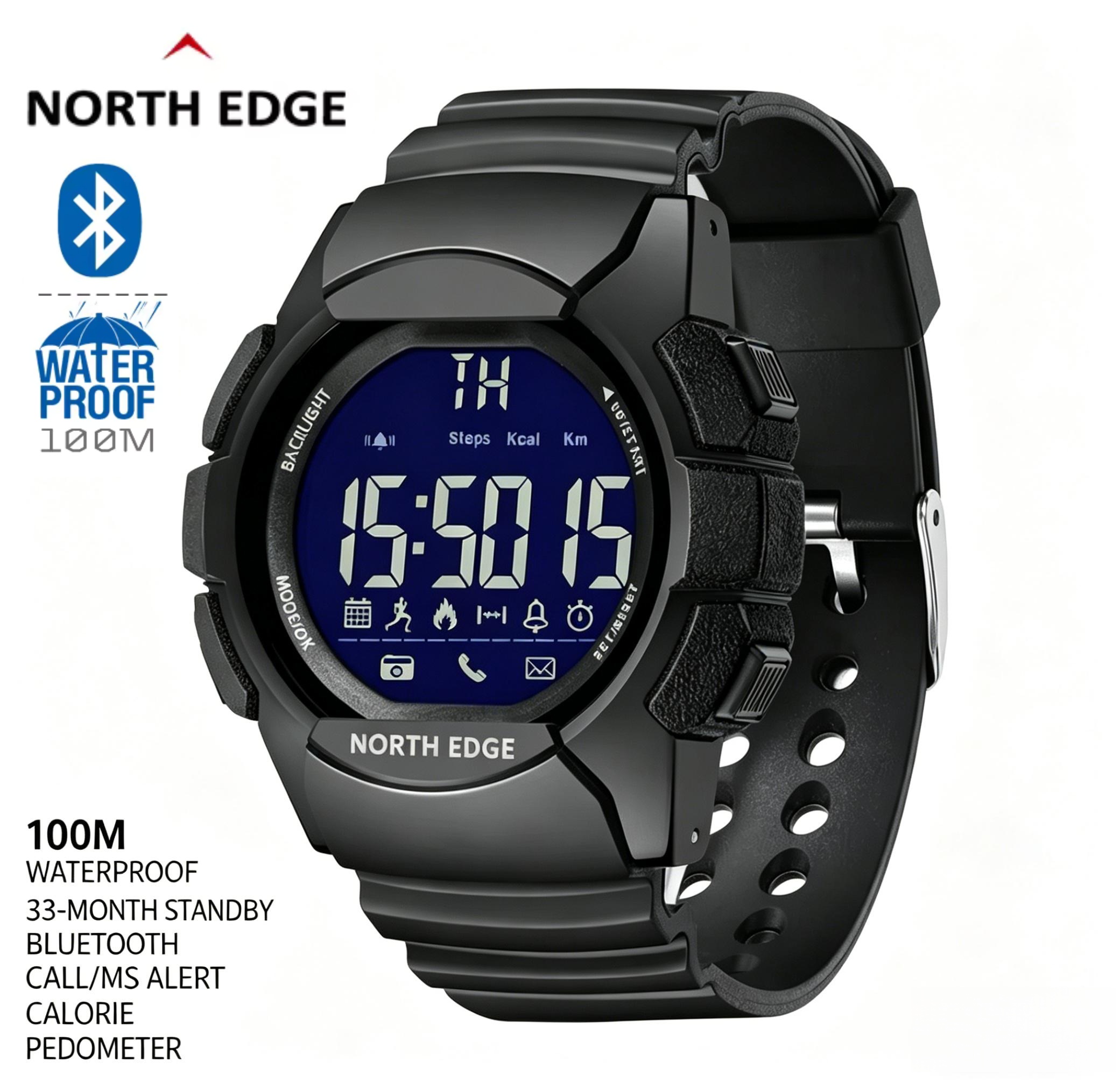 Men's Watch Military Water Res - Smartwatch Army Watches For Men avis et prix