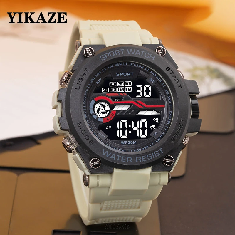 YIKAZE Men's Sports Watch Wate - Tide Watch Surf avis et prix