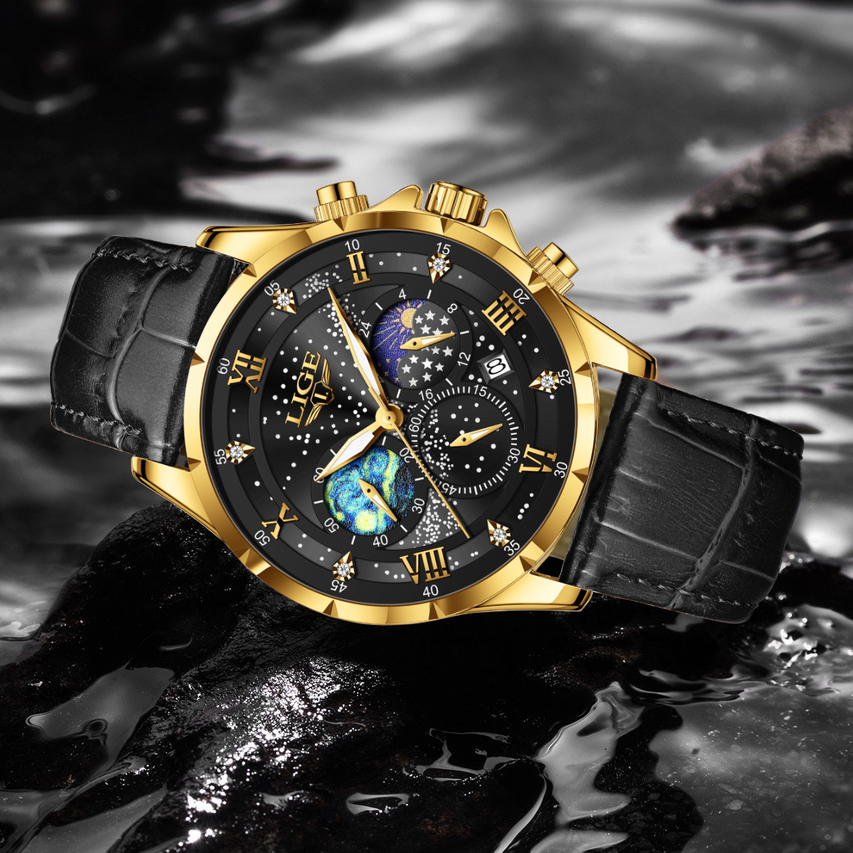 LIGE 2025 Top Luxury Brand Men - Smartwatch Army Watches For Men avis et prix