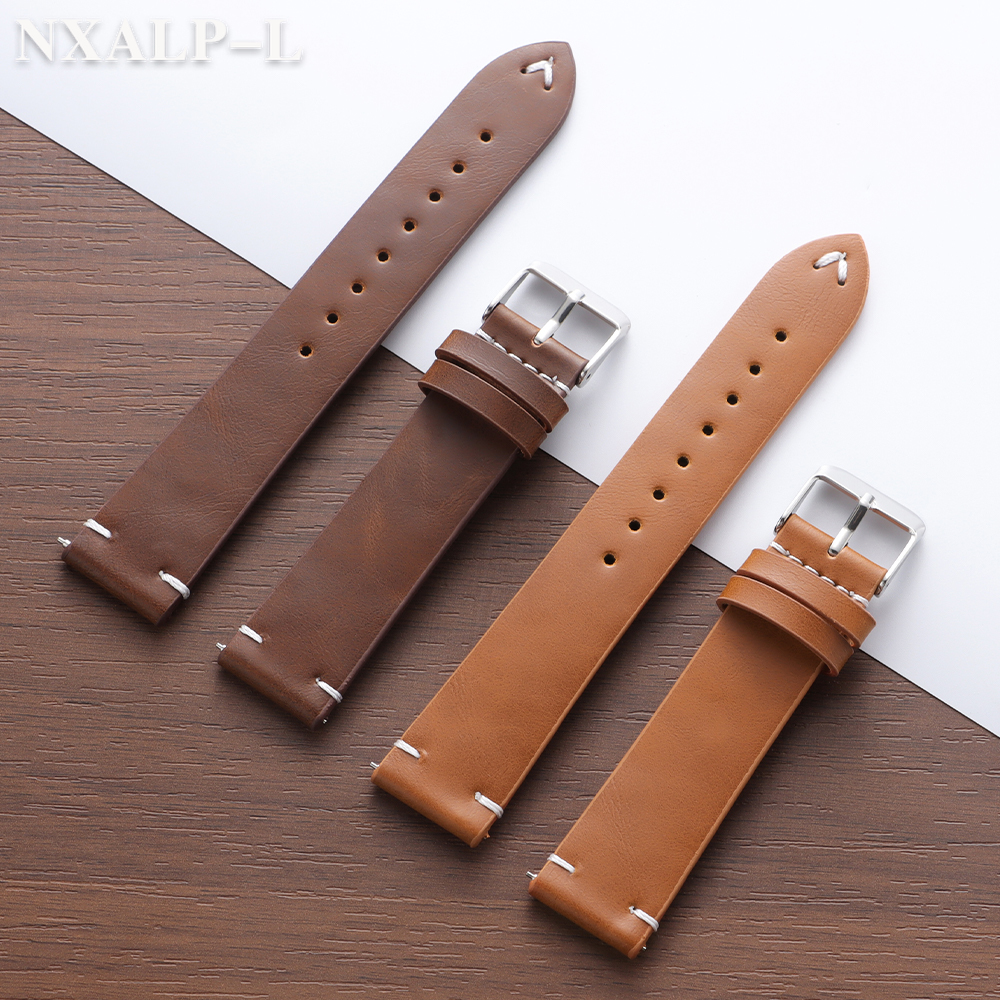Stitching Bracelet 18mm 20mm 2 - Smartwatch Vintage Watches For Men avis et prix