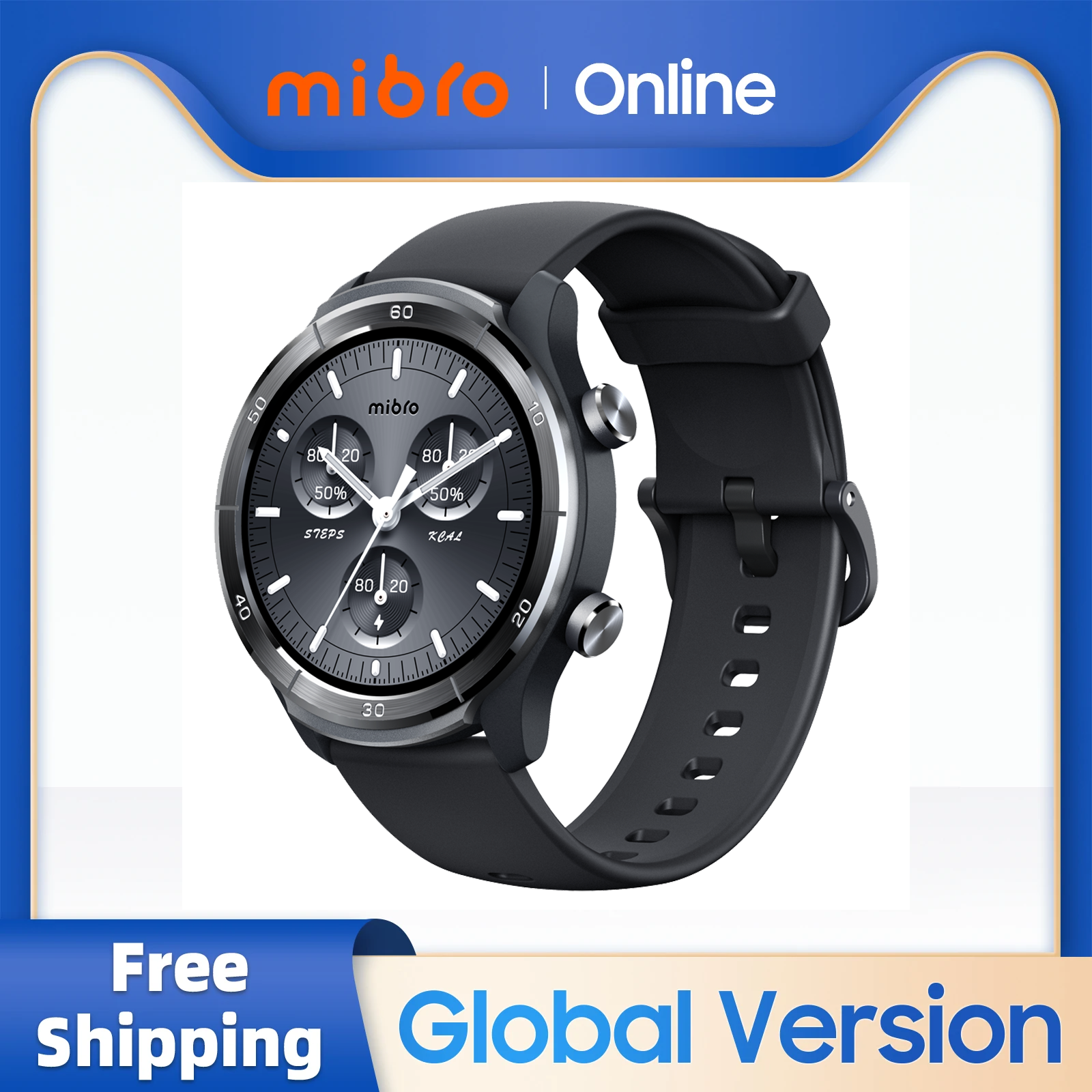 Mibro A3 Smartwatch GPS Positi - Smartwatch Health Watches For Women avis et prix