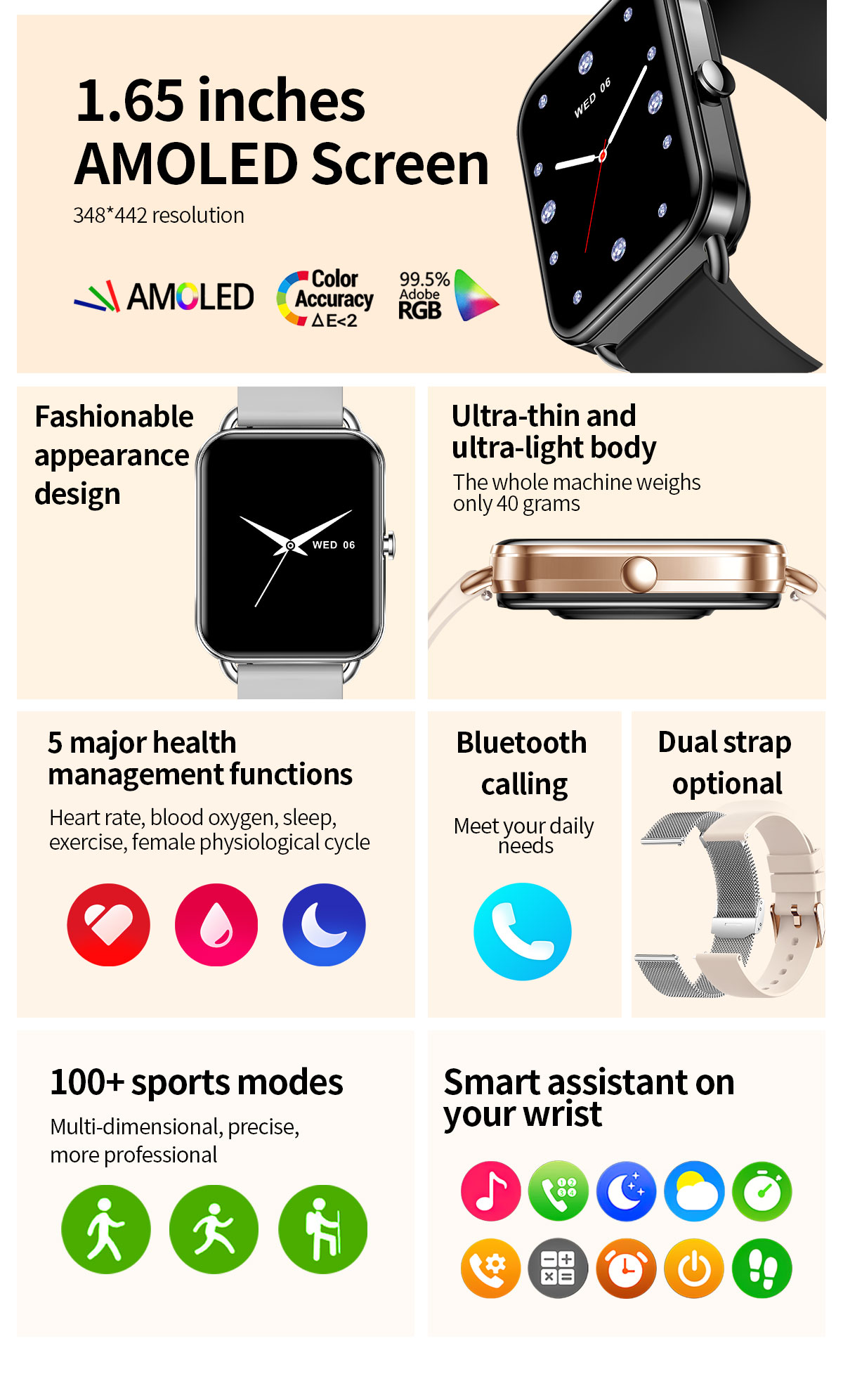 2024 Smart Watch Android Phone - Smartwatch New Watches 2025 avis et prix
