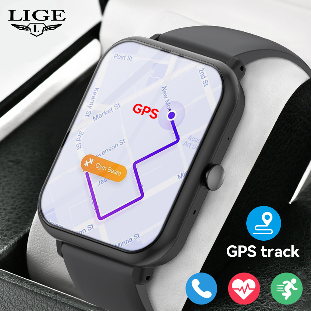 LIGE Smart Watch GPS Motion Tr - Smartwatch Health Watches For Women avis et prix
