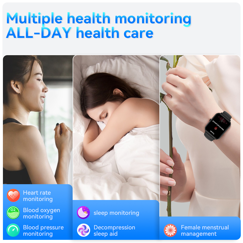 LIGE Smart Watch GPS Motion Tr - Smartwatch Health Watches For Women avis et prix