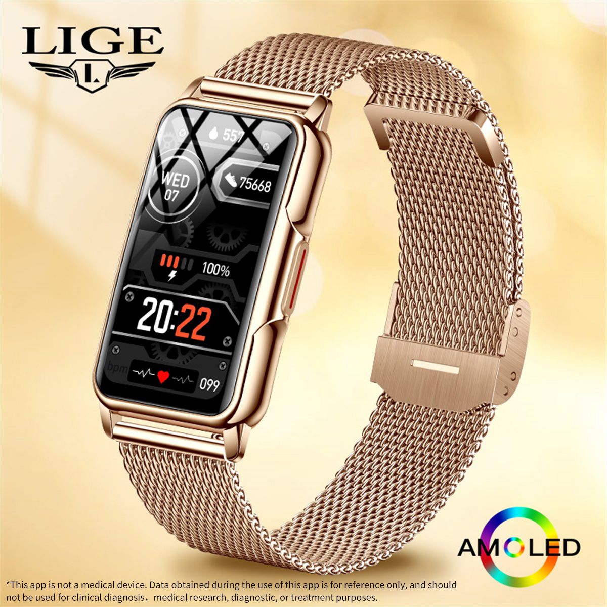LIGE Smart Watch Men Women Fit - Smartwatch Watches For Women avis et prix