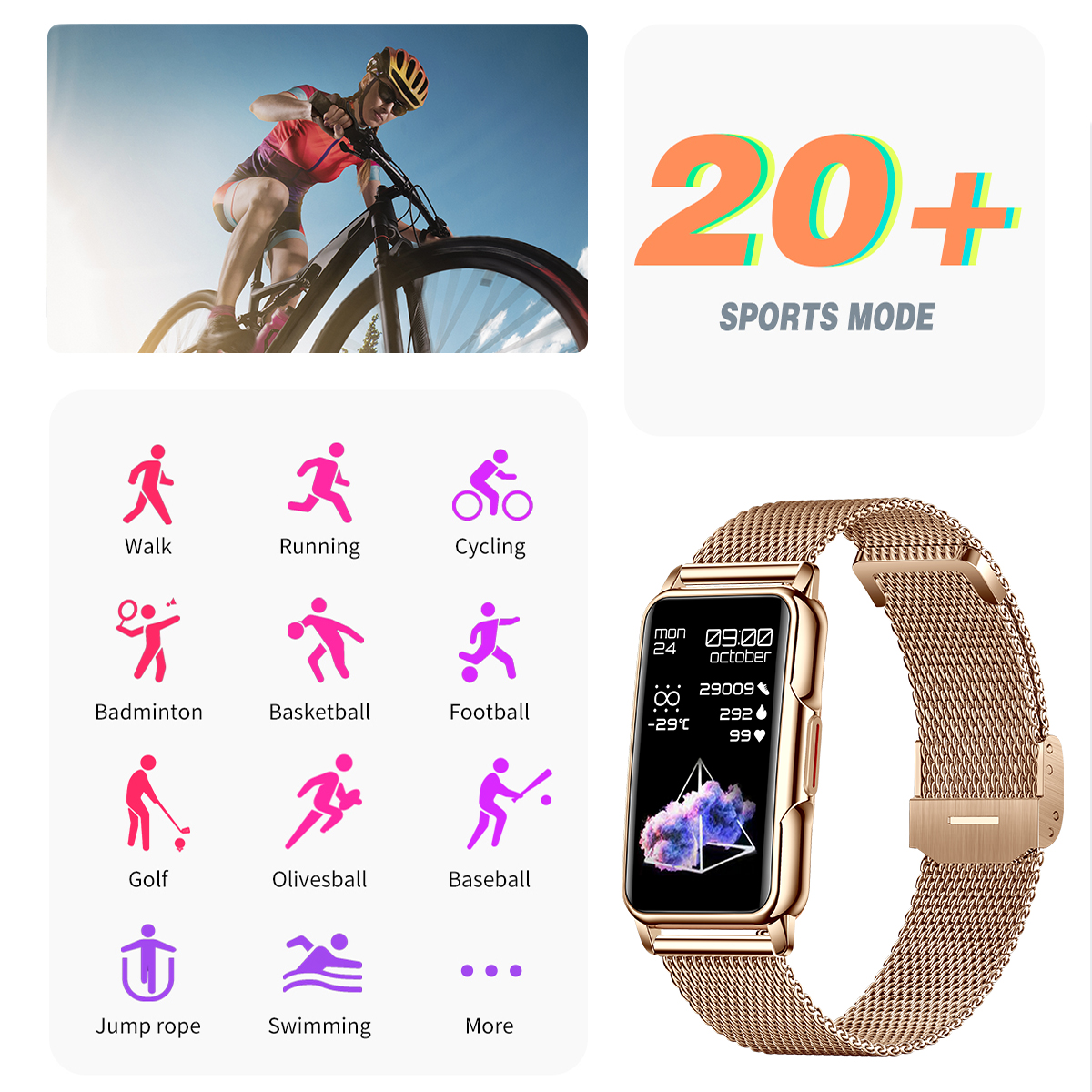 LIGE Smart Watch Men Women Fit - Smartwatch Watches For Women avis et prix