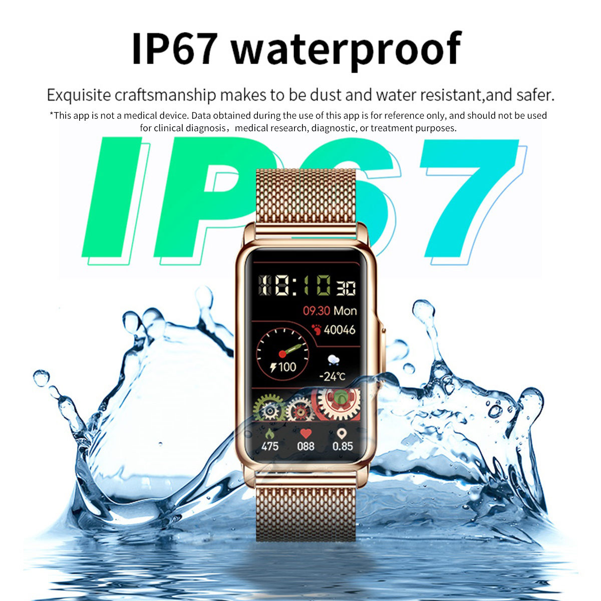 LIGE Smart Watch Men Women Fit - Smartwatch Watches For Women avis et prix