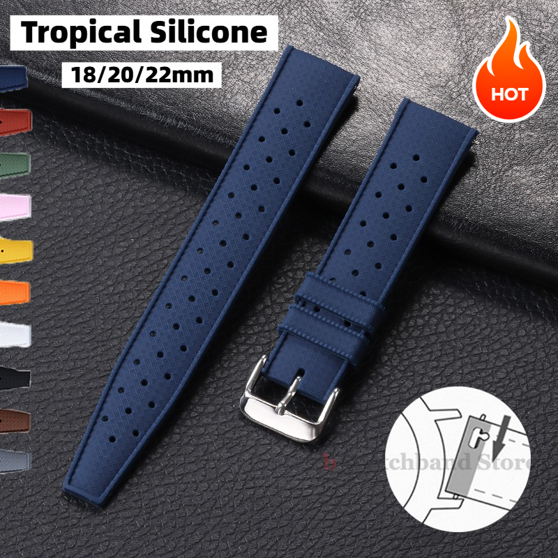 Premium Tropical Silicone Watc - Citizen Watches Smartwatch avis et prix