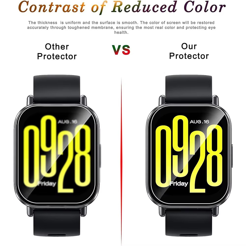 1-5Pcs Tempered Glass For Xiao - Watch Redmi avis et prix