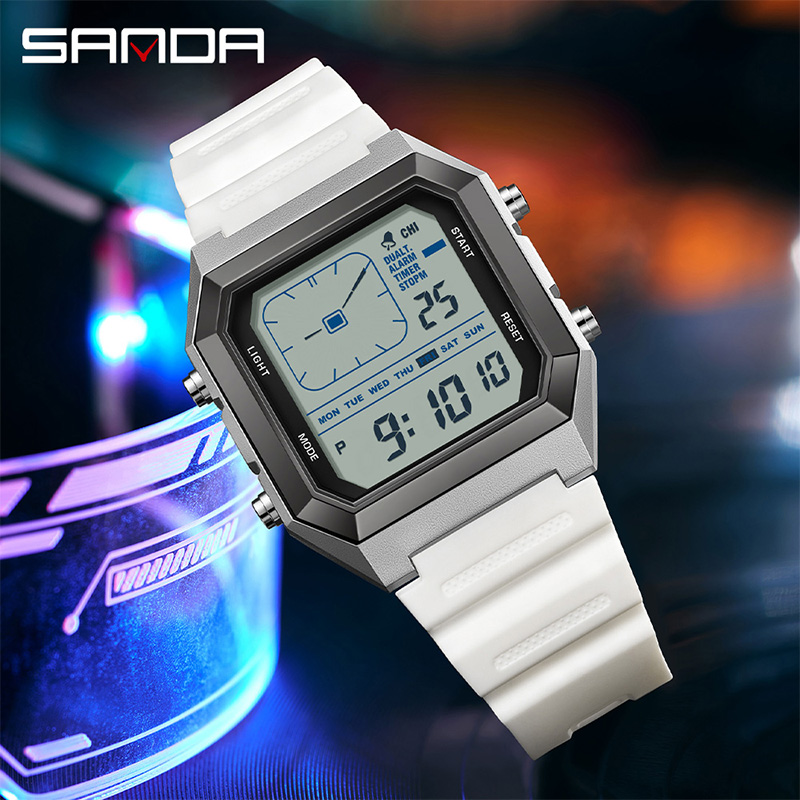 SANDA 6307 New Men's Digital M - Tide Watch Surf avis et prix